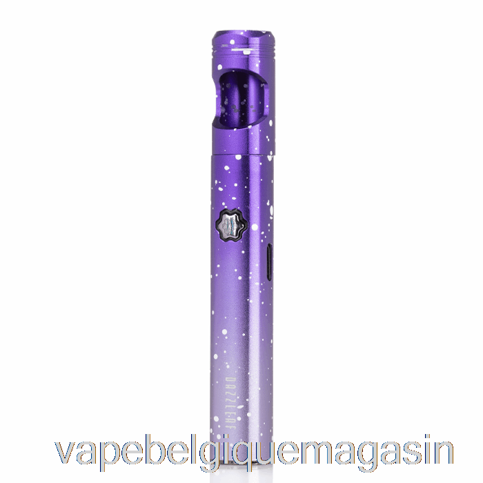 Vape Belgique Dazzleaf Handii Vv 510 Batterie Fil éclaboussures Violettes